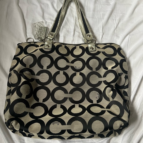 Coach poppy tote bag - Picture 3 of 5